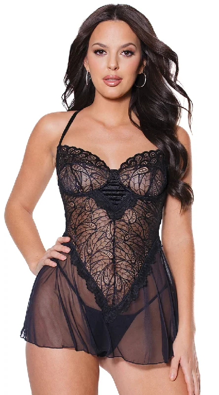 Sensual Luxury Babydoll Set