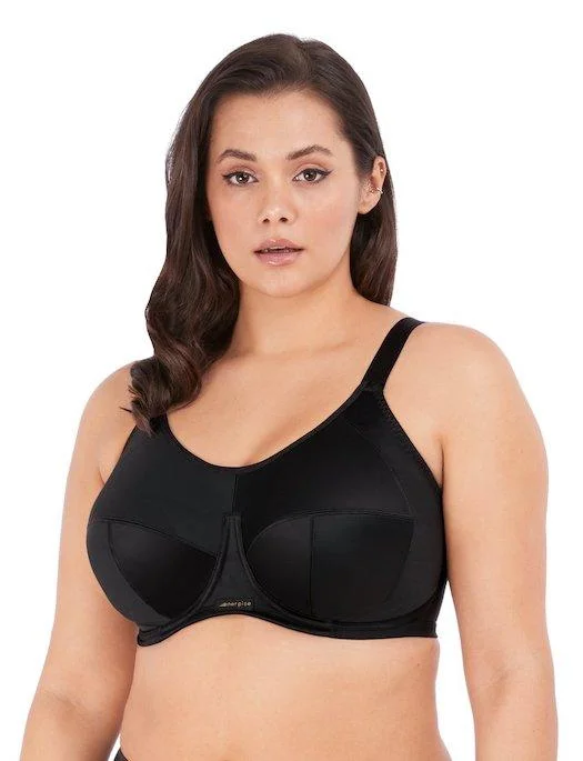 Elomi Energise Sports Bra, BLACK