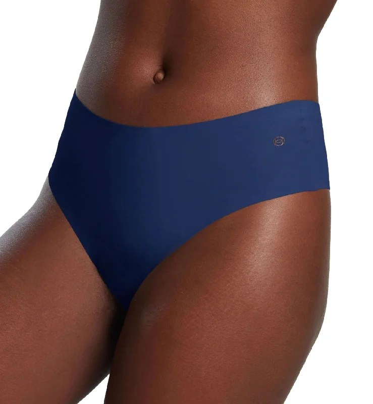 Evelyn & Bobbie High-Waisted Thong (1703) - Midnight Navy