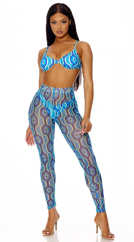 Got it Covered Aquatic Mesh Pool Leggings