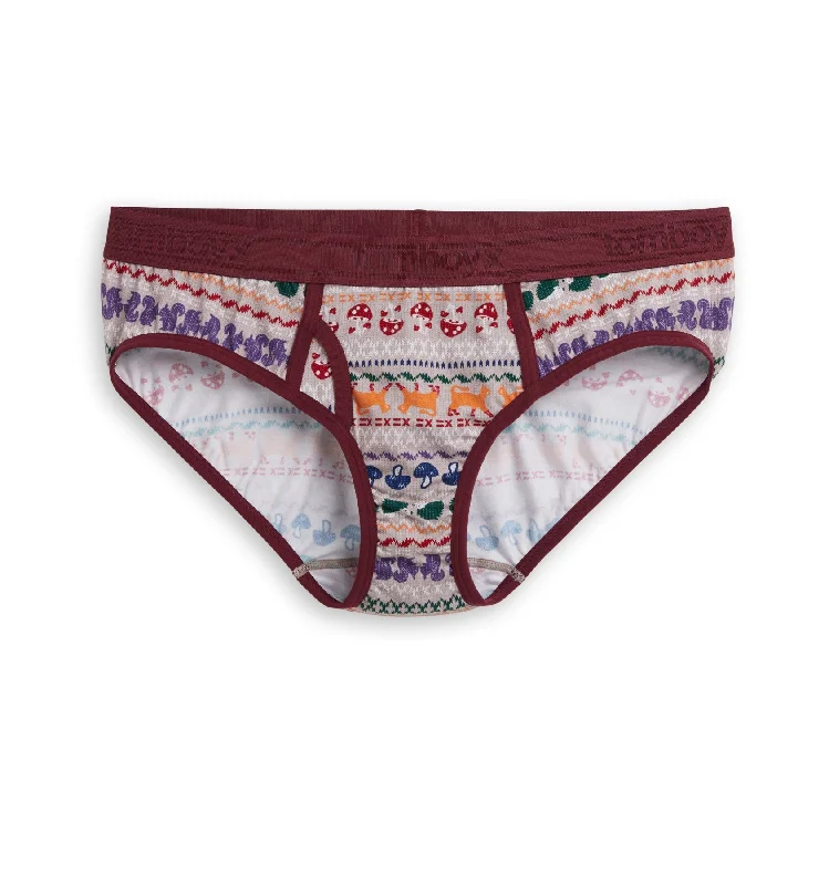 Iconic Briefs - Furry Fairisle