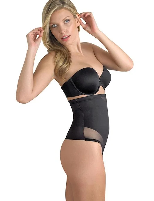 Miraclesuit Shapewear Sexy Sheer Shaping Hi Waist Thong