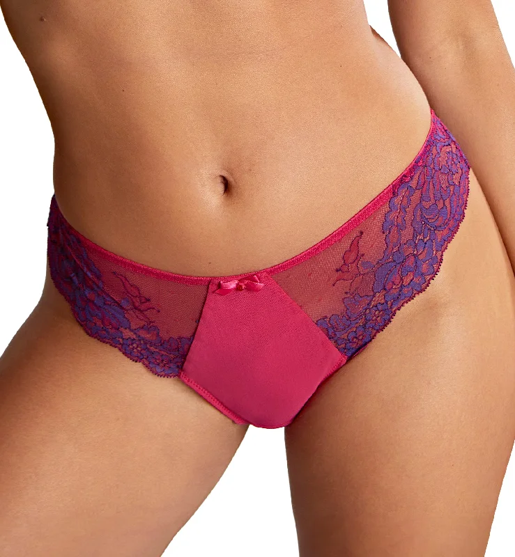 Panache Ana Brazilian Thong (9399) - Orchid/Indigo