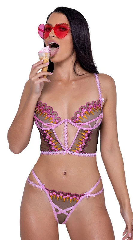 Strawberry Sherbet Bustier Set