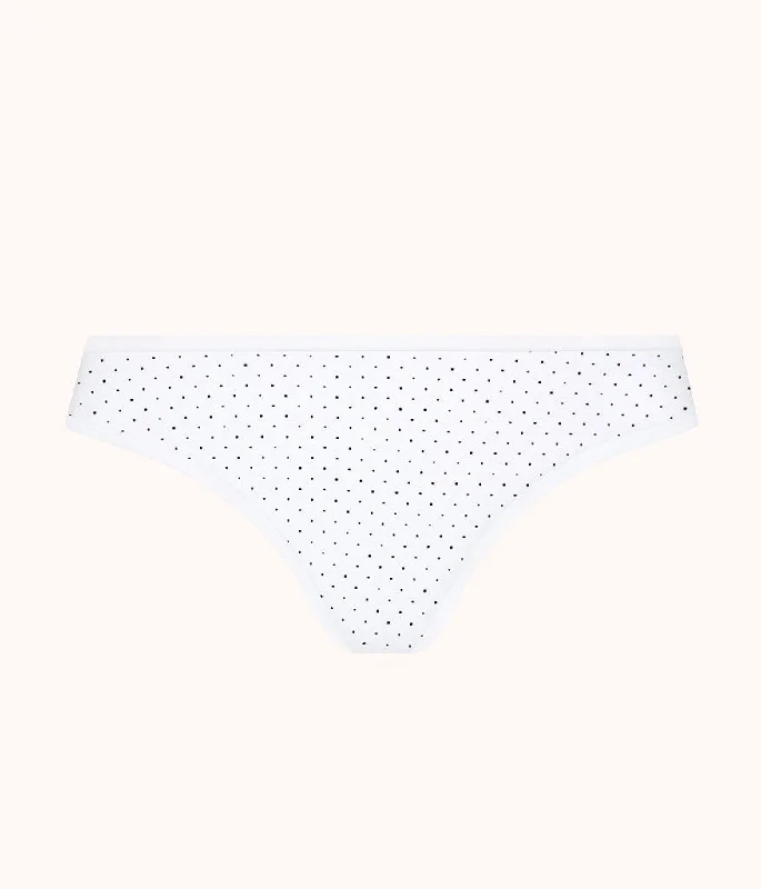 The Cotton Thong: Mini Polka