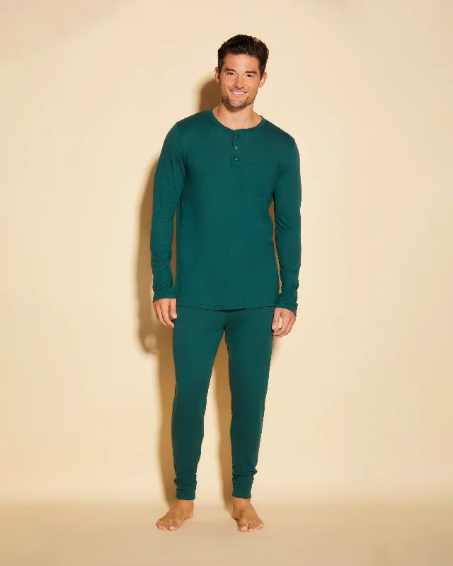 Henley & Jogger Pyjama-Set Für Männer