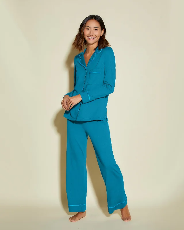 Petite Long Sleeve Top & Pant Pajama Set