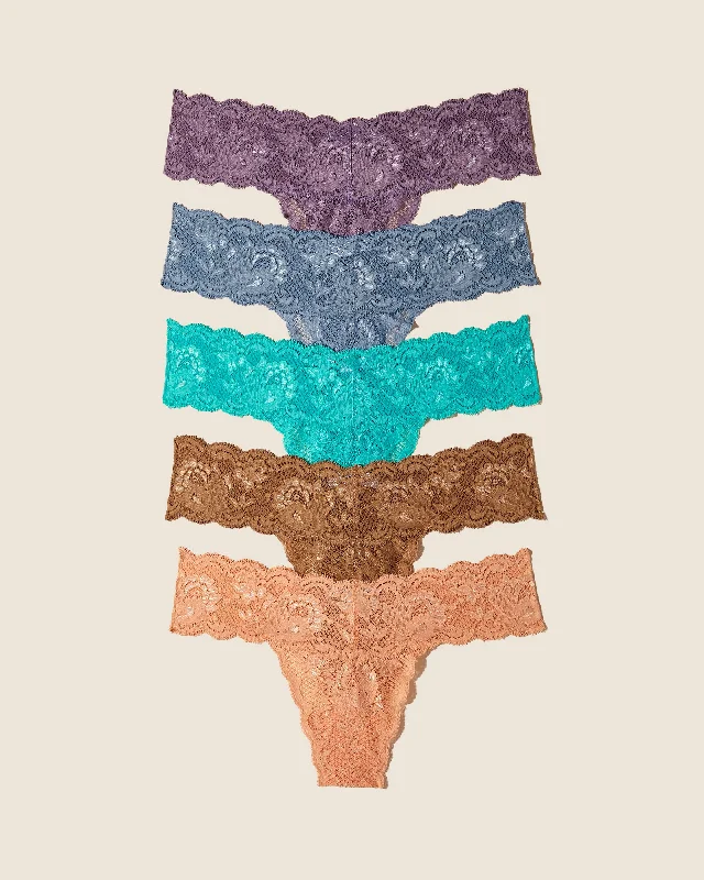 Cutie Lr Thong 5 Pack