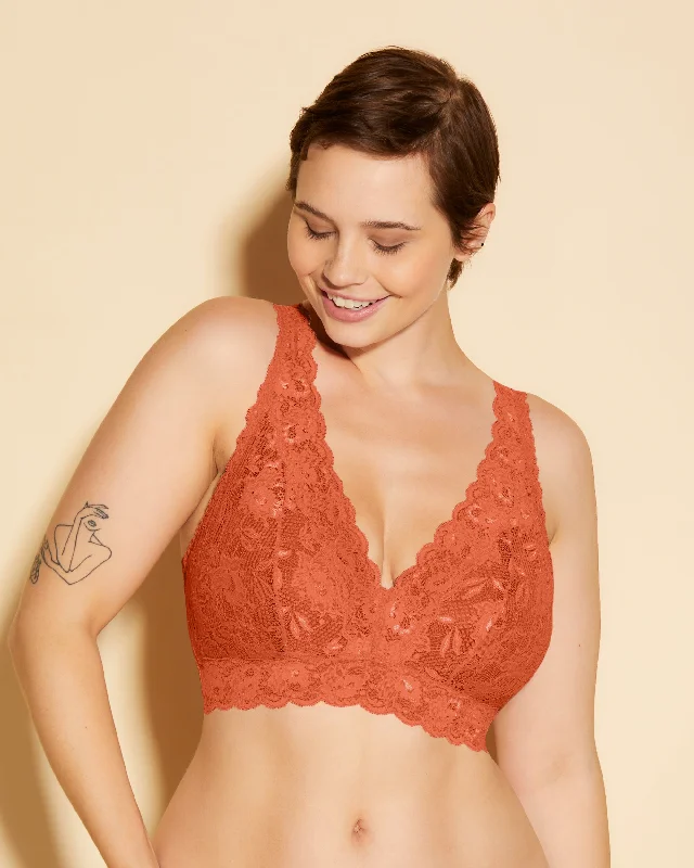 Super Curvy Plungie Longline Bralette