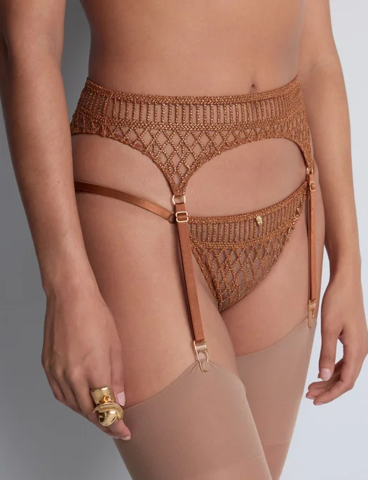 Aubade Stardust Dream Suspender Belt