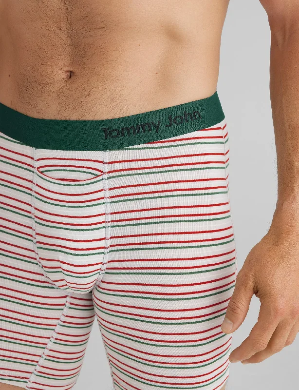 Cool Cotton Mid-Length Boxer Brief 6"