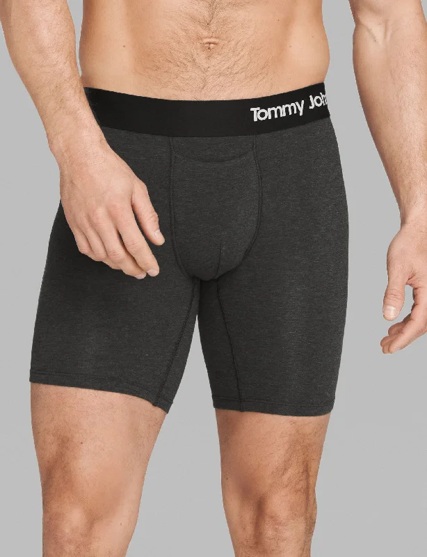 Cool Cotton Mid-Length Boxer Brief 6"