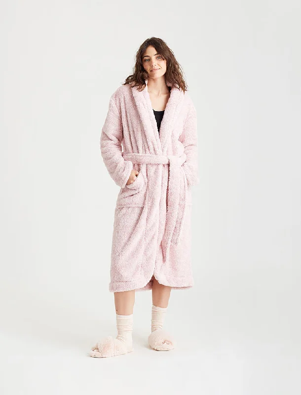 Cozy Plush Mid-Length Robe