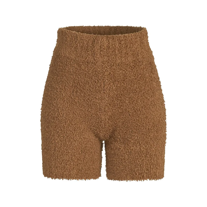 COZY KNIT SHORT | CAMEL