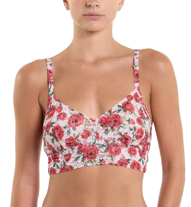 Hanky Panky Printed V-neck Retro Bralette (PR9K7272) - Je Taime