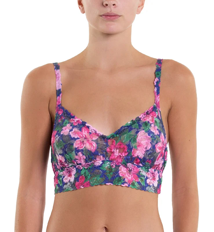 Hanky Panky Printed V-neck Retro Bralette (PR9K7272) - Tis The Season