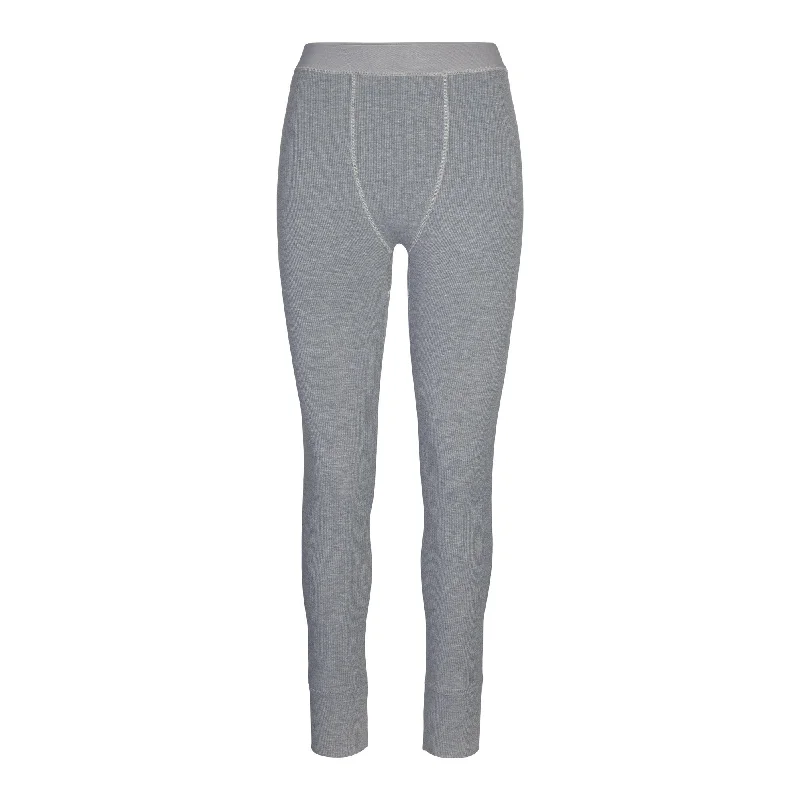 SUMMER SLEEP RIB LEGGING | HEATHER GREY