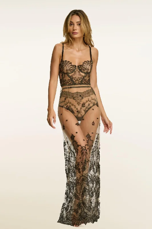 And All That Jazz Underwired Full Lace Long  Dress